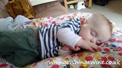 He looks angelic...But was probably awake about four seconds later