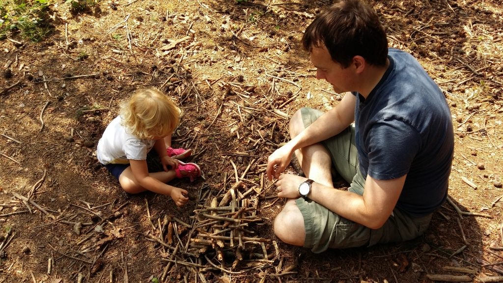 Things daddy is better at than me