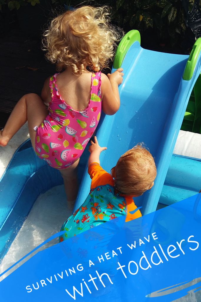 The heat is on: My top tips for how to survive a heat wave when you have small children! #parentingtips #parentingadvice #toddlers #kids #summer #heatwave