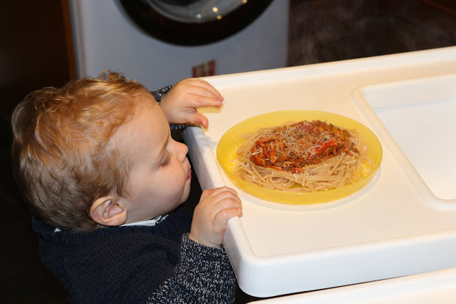 Three easy family recipes with Dolmio: Spaghetti bolognese loaded with veg, chicken pizzas and Chicken and veggie bake