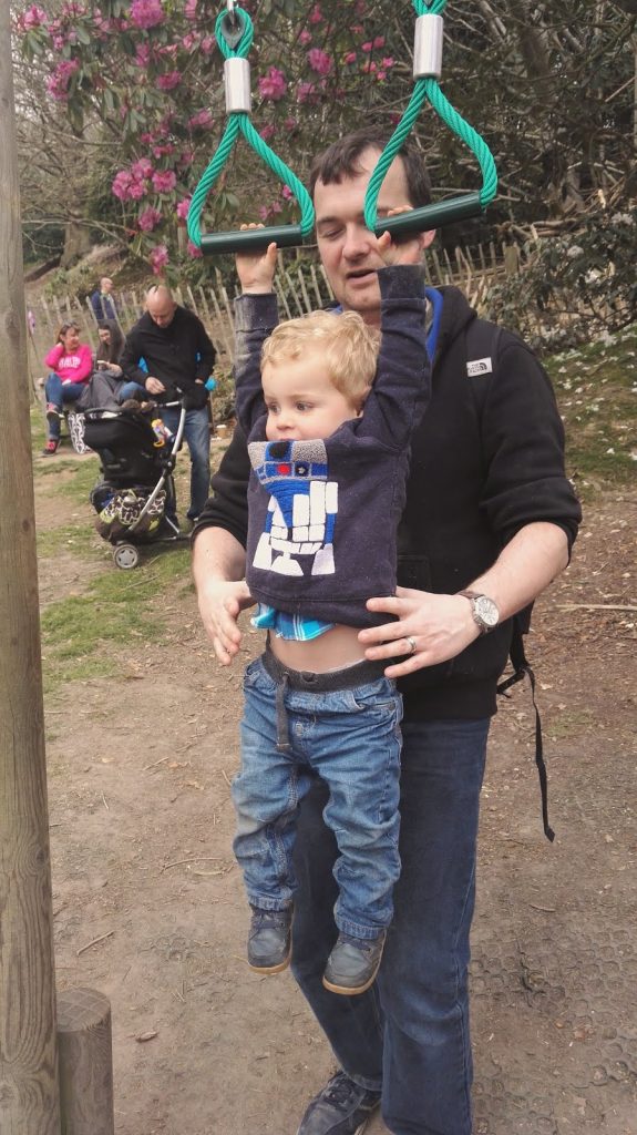 An Easter Bunny hunt and Bluebells at Riverhill Himalayan Gardens, Sevenoaks, Kent