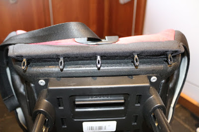 Step by step: Removing the covers from an Axkid Minikid car seat