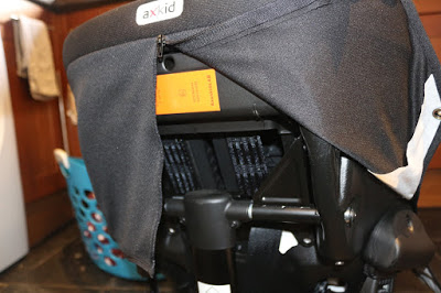 Removing the covers from an Axkid Minikid car seat