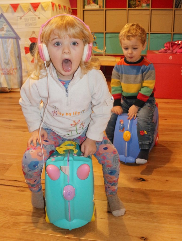 Trunki ride on suitcases