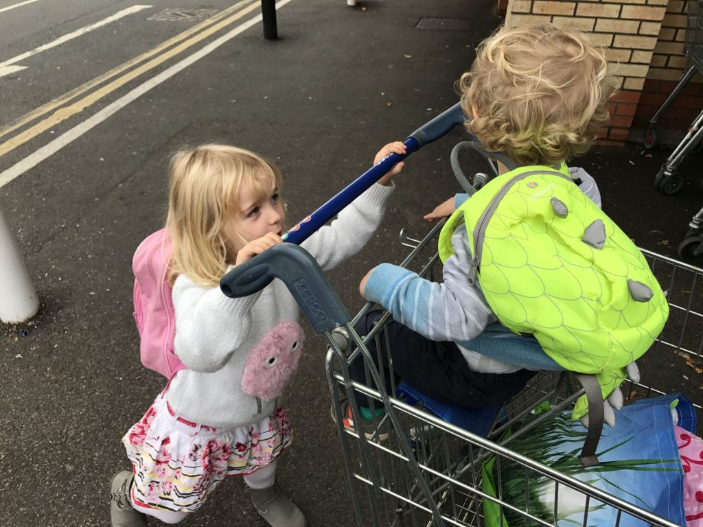 parent child parking tesco rant