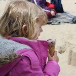 An ice cream on holiday in the UK