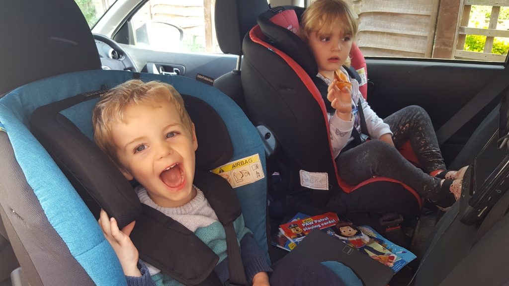 Car journeys with kids