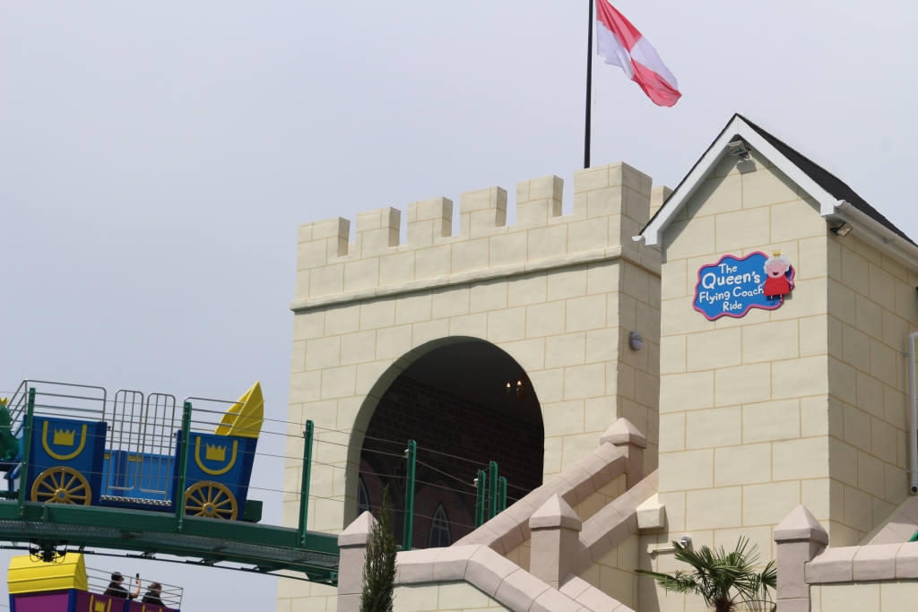 Peppa Pig World new rides: The Queen's Flying Coach Ride