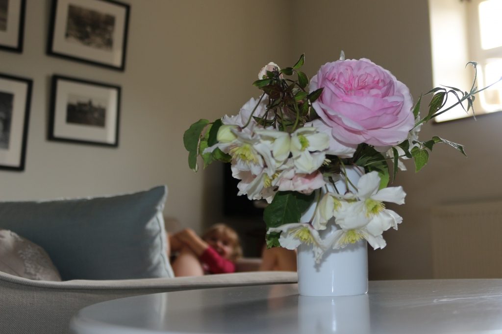 The Tallet, Manor Farm, Rockboune Road, New Forest Hampshire - flowers
