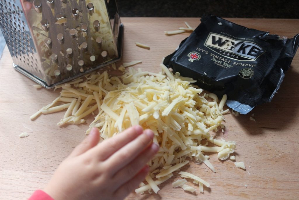 Grated cheese