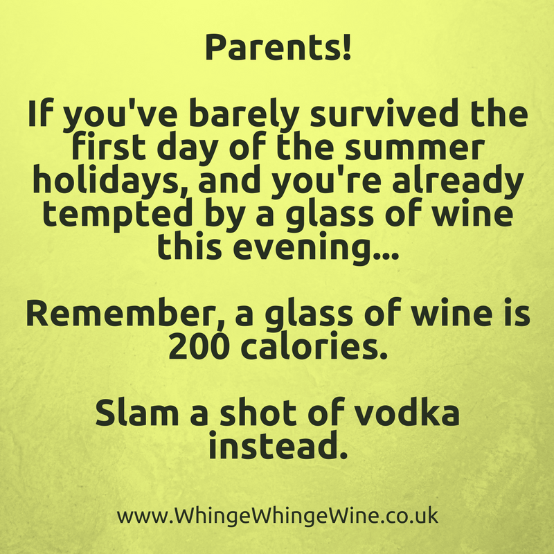 Parenting meme summer holidays