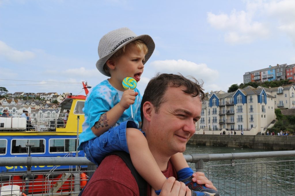 Brixham in South Devon