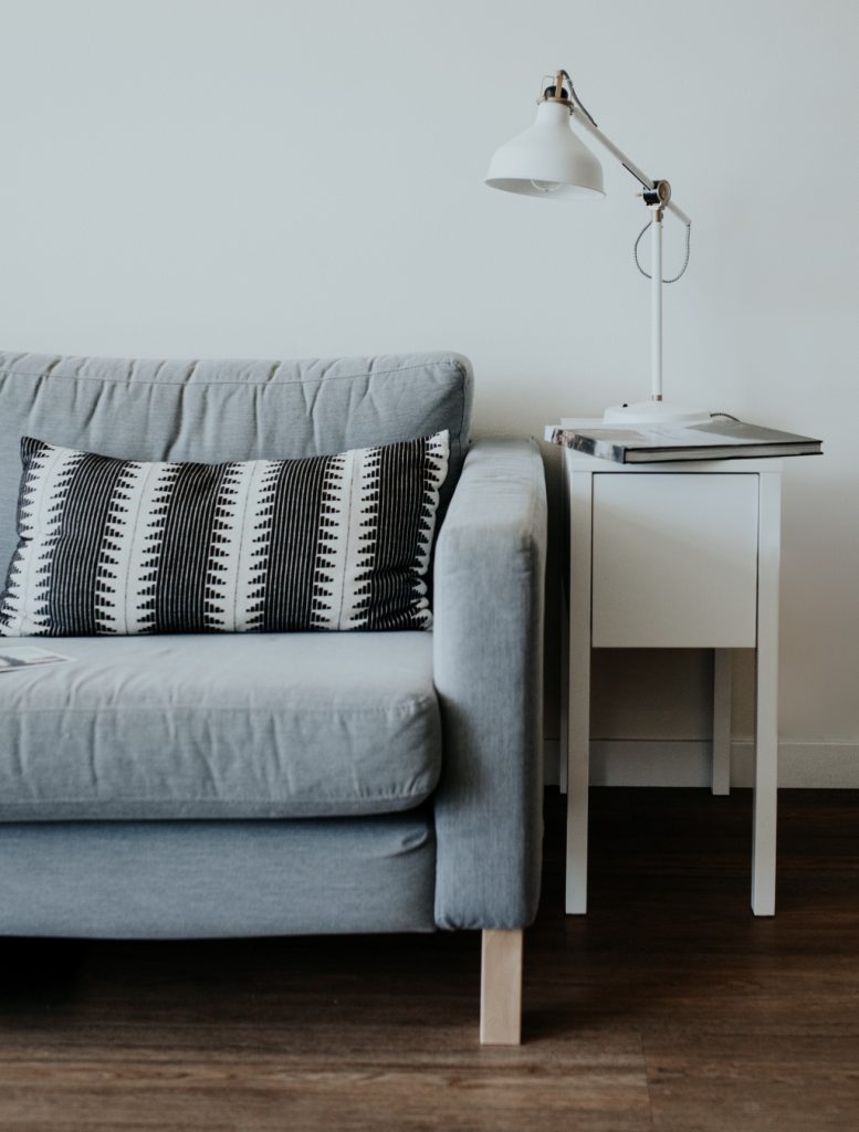 Grey sofa