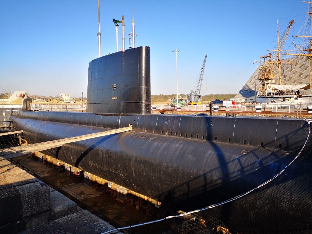 Chatham Historic Dockyard and Enchanted Garden review HMS Ocelot Submarine