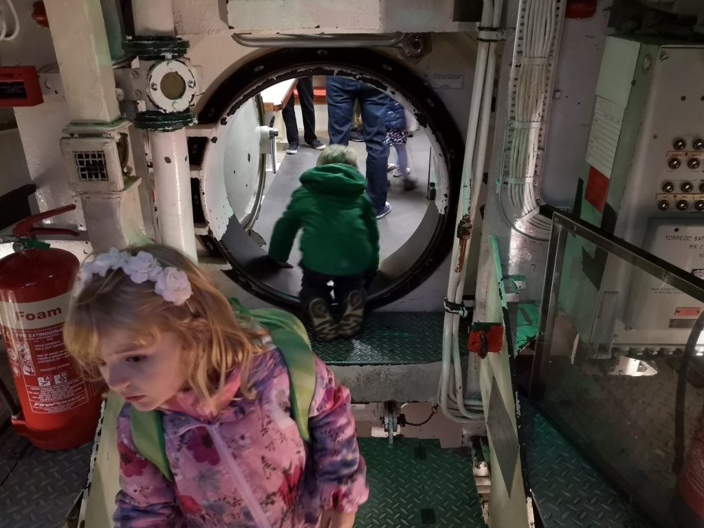 Chatham Historic Dockyard and Enchanted Garden review HMS Ocelot Submarine