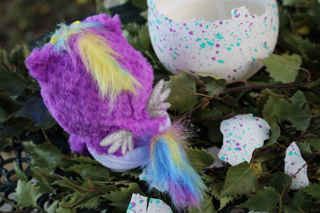 Hatchimals Hatchibabies review 1 Ponette fluffy tail