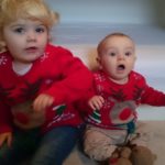 Three years ago Christmas jumpers on