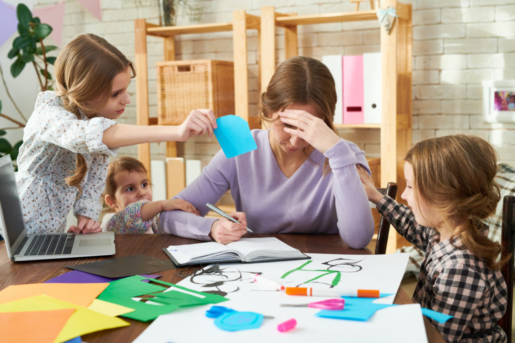 Trying to work from home around the children: School holiday hacks for freelancers