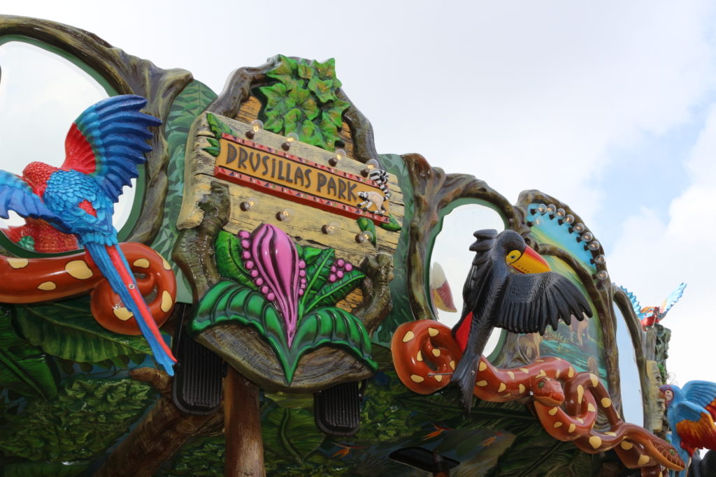 Drusillas park new Rainforest Carousel ride