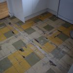 the kitchen floor as it currently is