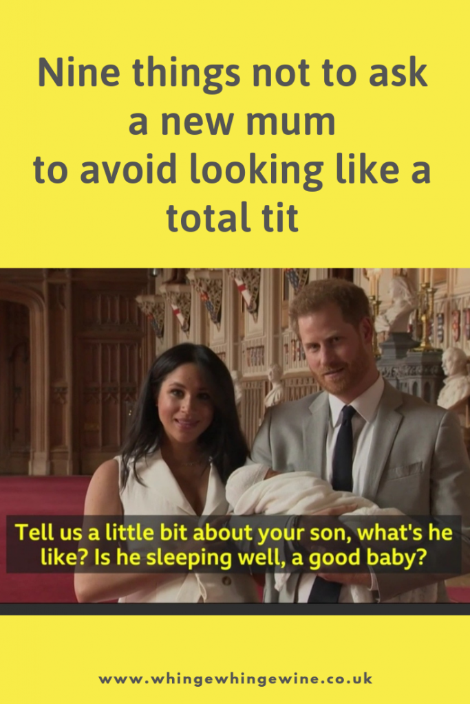 Nine things not to ask a new mum to avoid looking like a total tit #parenting #newborns #momlife #mumlife
