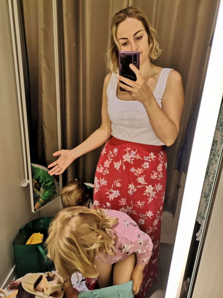 shopping with kids