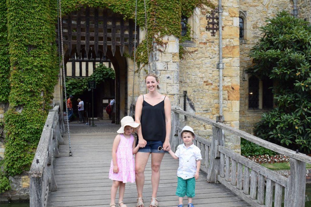 Hever Castle with kids