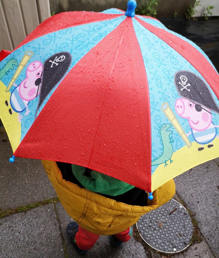 It will rain on the school run - things about reception class