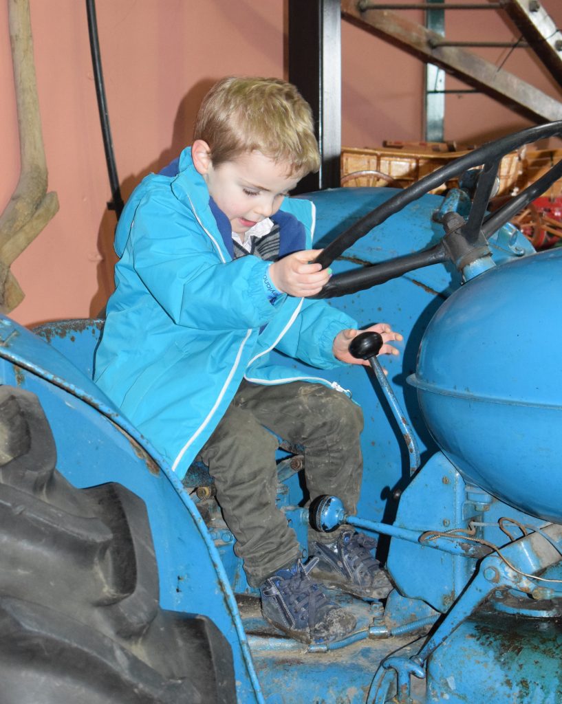 Barleylands Farm Park review tractor