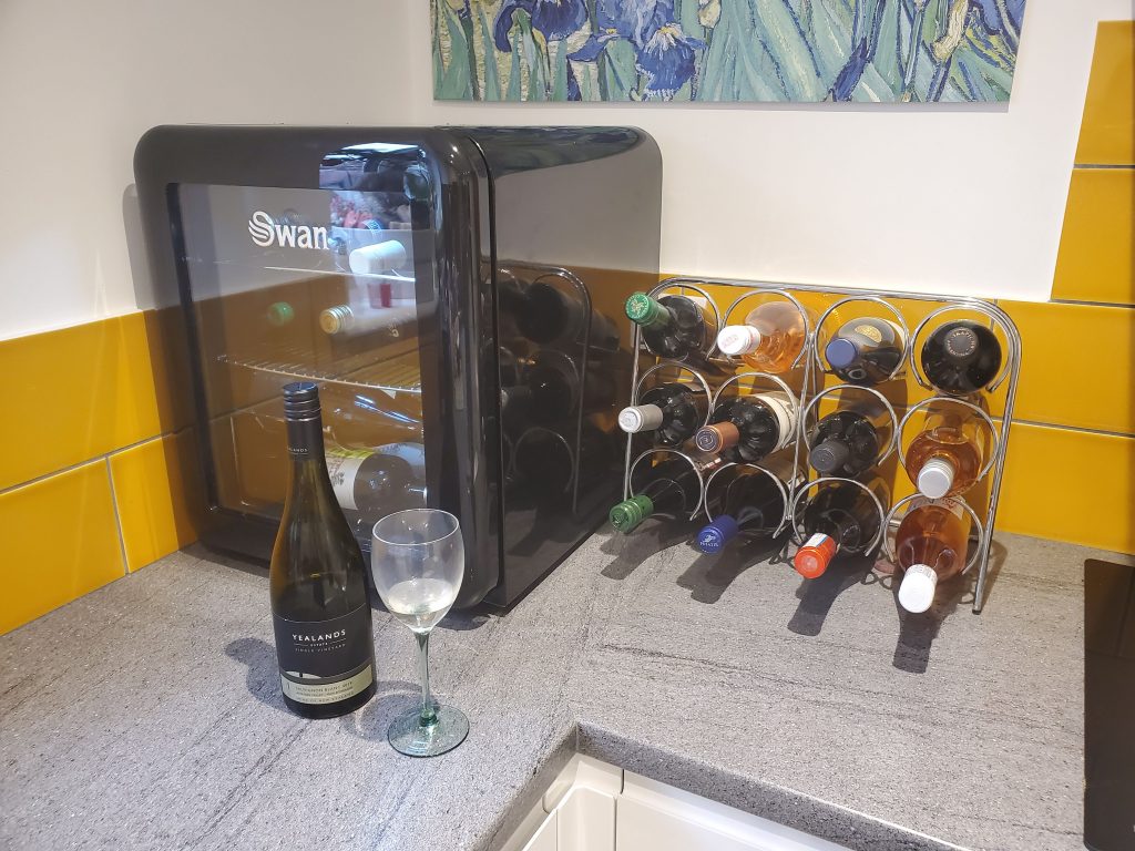 Lots of wine