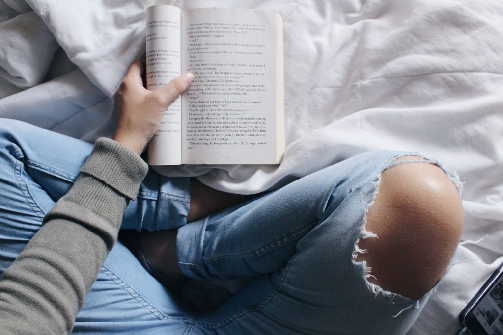 me time reading unsplash