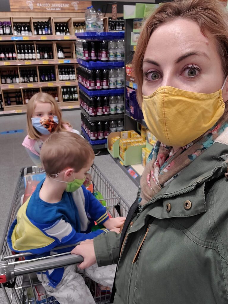 in the supermarket