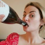 drinking wine