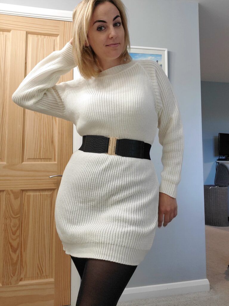 femme luxe jumper dress