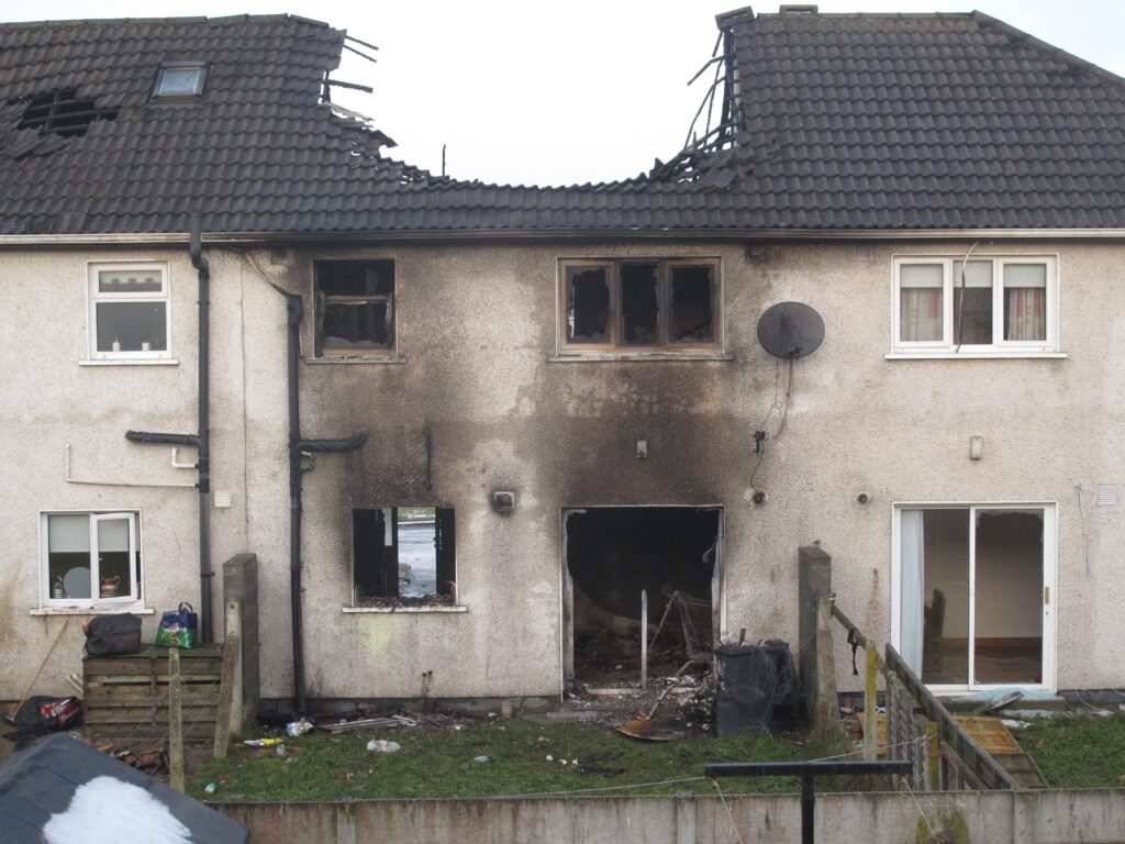 The after effects of a house fire can be absolutely devastating - top tips for fire safety in your home