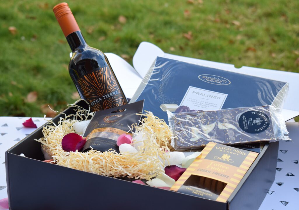 A hamper from very.co.uk for mother's day presents