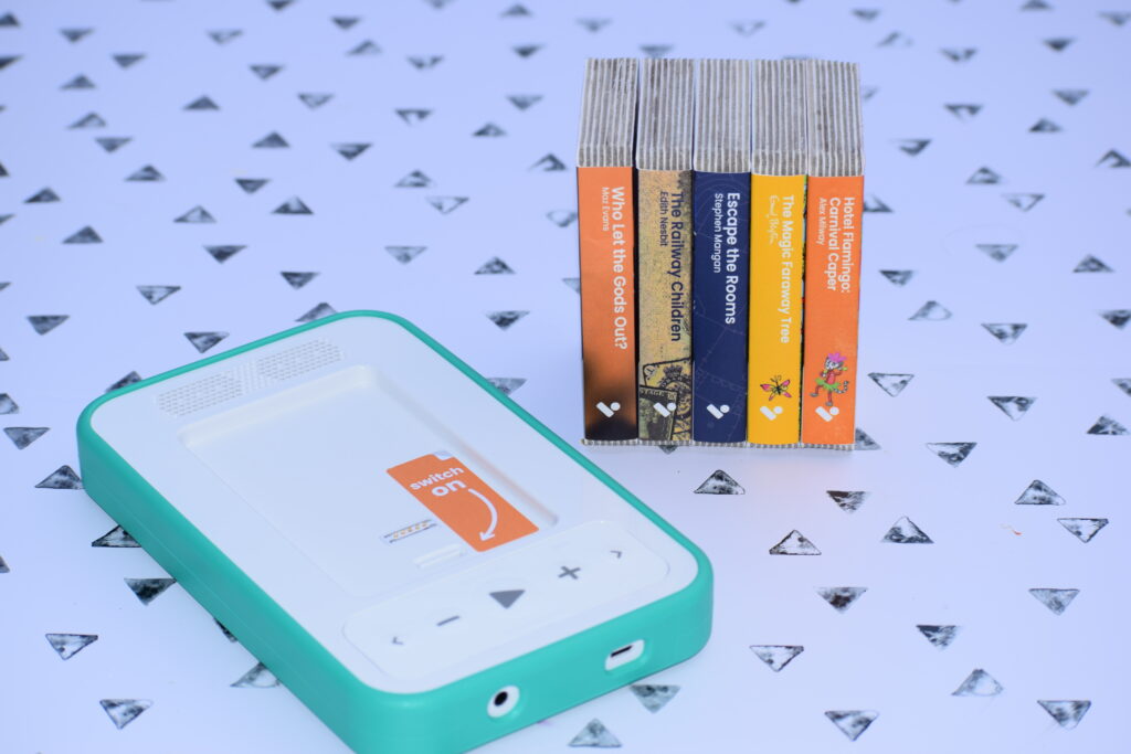 The newest kid-friendly audio player on the scene is the Voxblock. Review of voxblock audio player