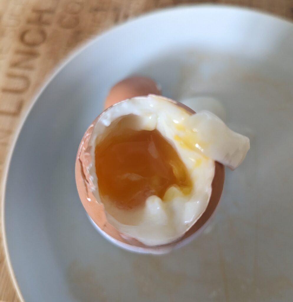 boiled eggs in the air fryer
