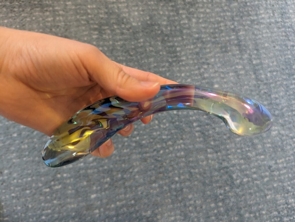biird glass dildo