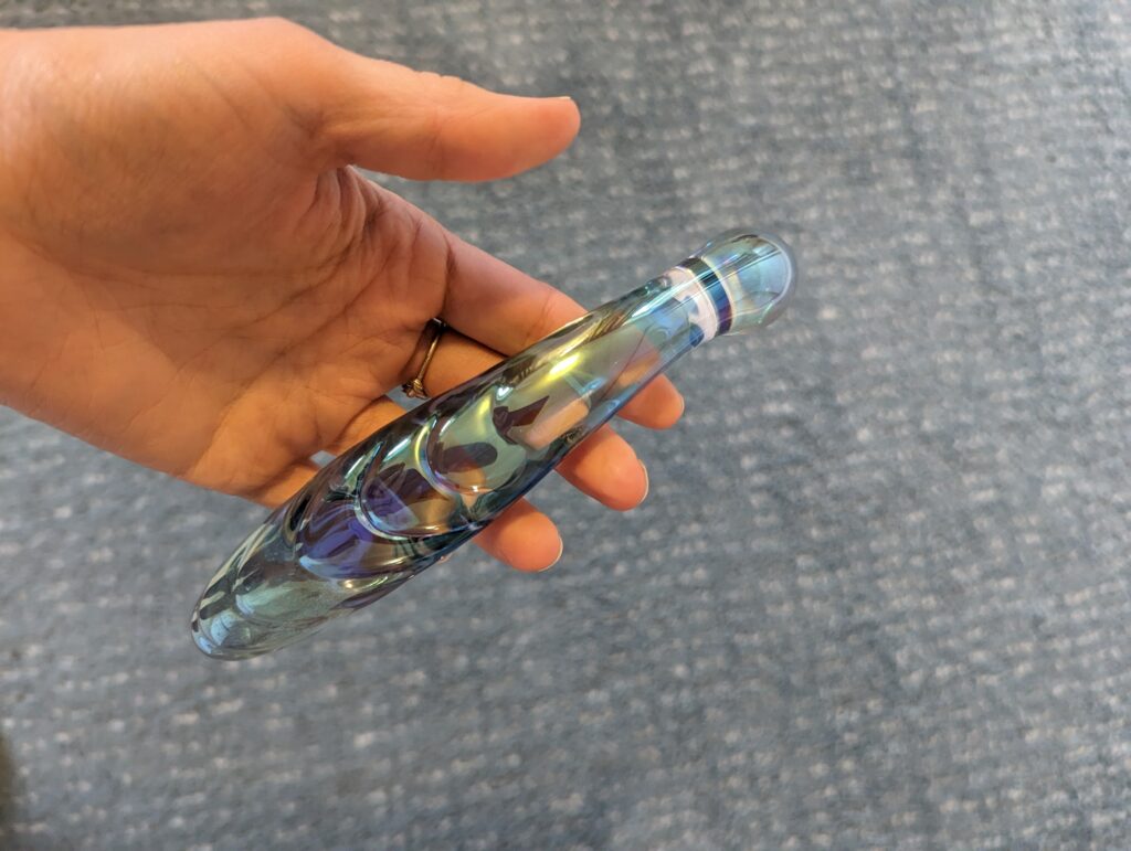 biird glass dildo