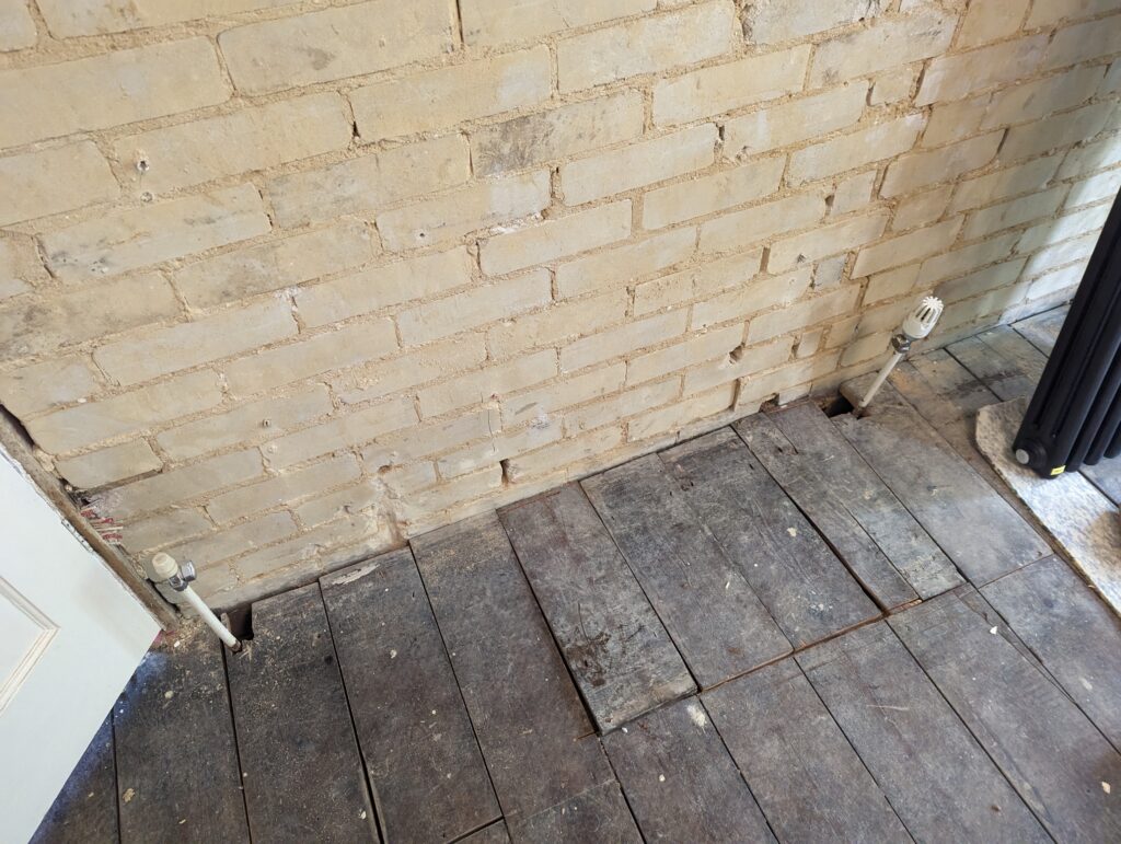 Walls 1930s house