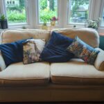 not a chopped cushion in sight