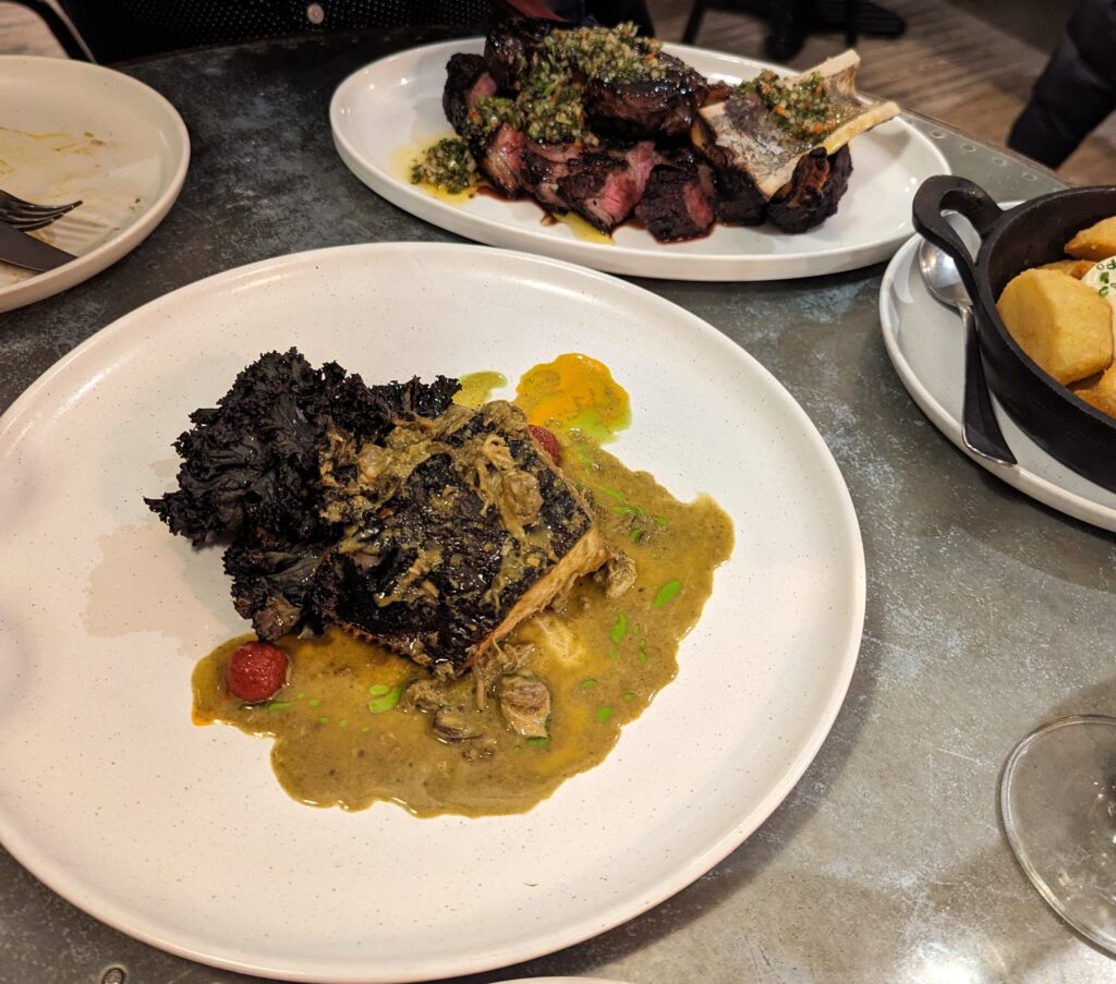 Halibut at Wilding, Oxford review