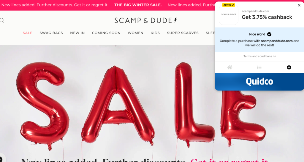 Review of the free Quidco Browser Extension for Google Chrome