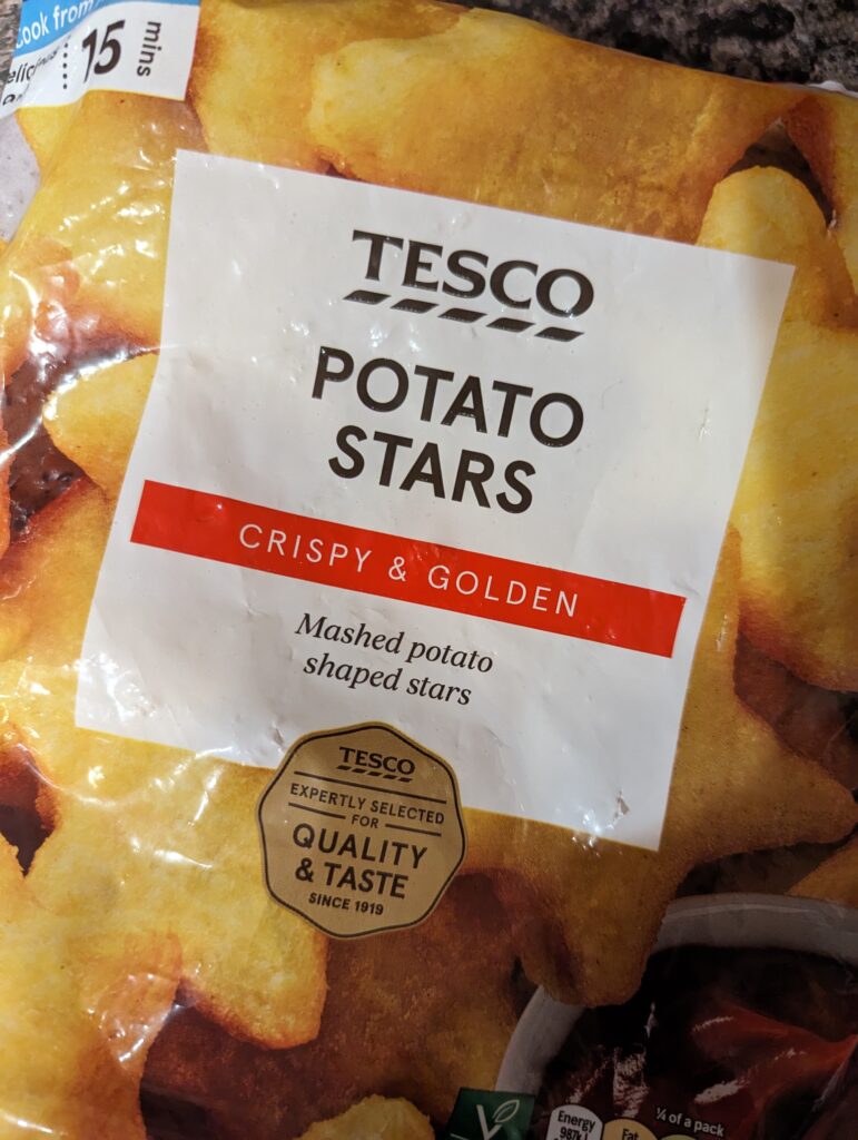 February 2024: YOU'RE SHOUTING AT POTATO, HUN Tesco Potato Stars