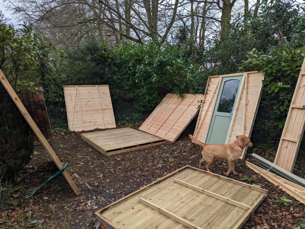 forest garden retreat shed