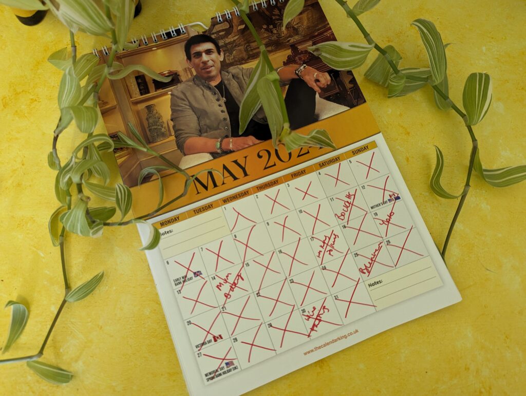That was May Rishi Calendar