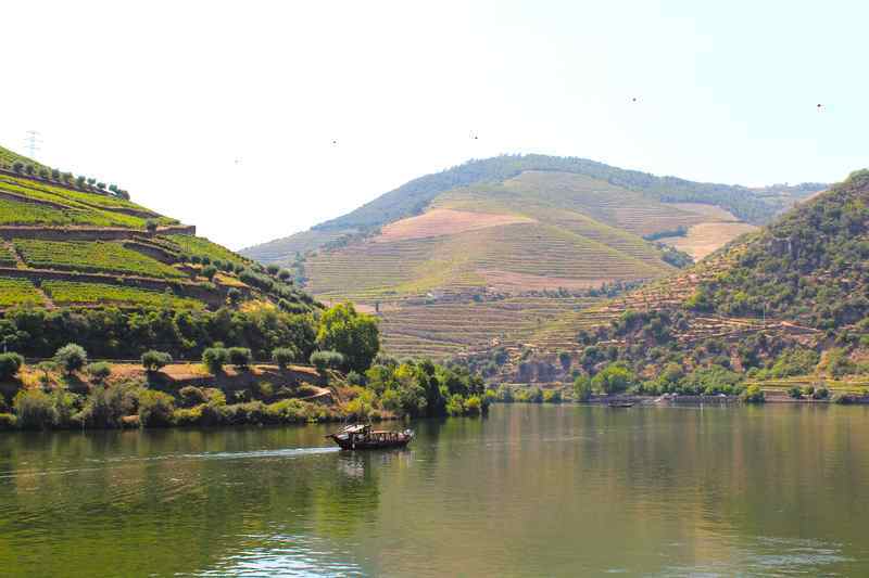 Douro valley with children