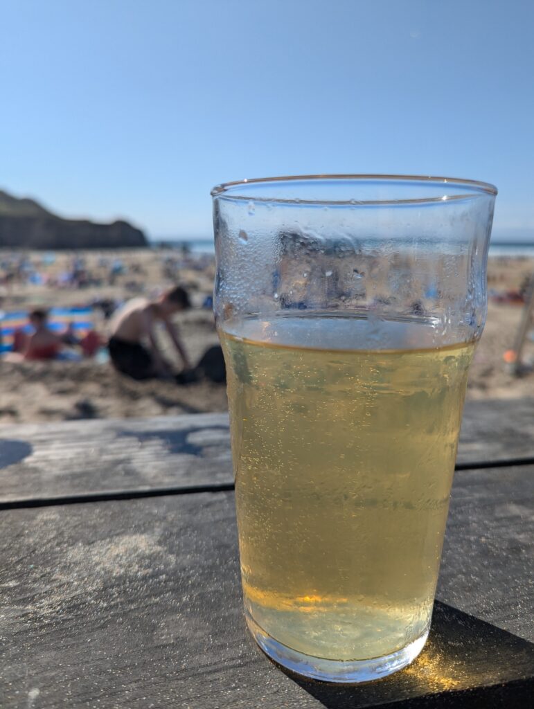cider at the Watering Hole perranporth