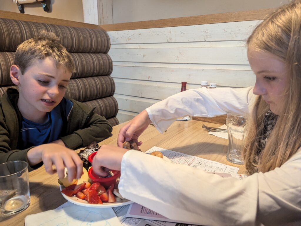 Perran sands review - Surf Bay restaurant